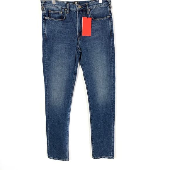 Paul Smith Mens Size 30 R x 31.5 Jeans Slim Fit Faded Dark Blue 30W 100% Cotton - Picture 1 of 8